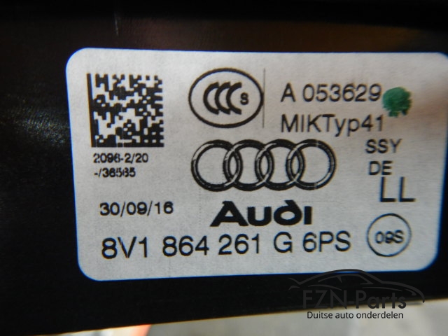 Audi A3 8V Facelift Navigatieset Display Unit Middenconsole