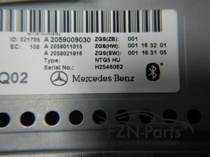 Mercedes-Benz GLC W253 / W205 Navi HeadUnit Compute NTG5 HU