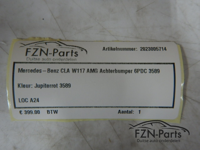 Mercedes-Benz CLA W117 AMG Achterbumper 6PDC 3589