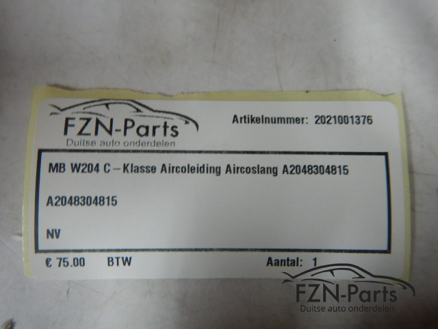 Mercedes-Benz W204 C-Klasse Aircoleiding Aircoslang A2048304815