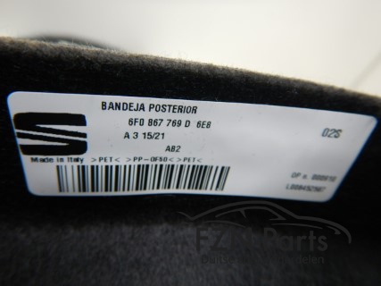 Seat Ibiza 6F0 Hoedenplank 6F0867769D