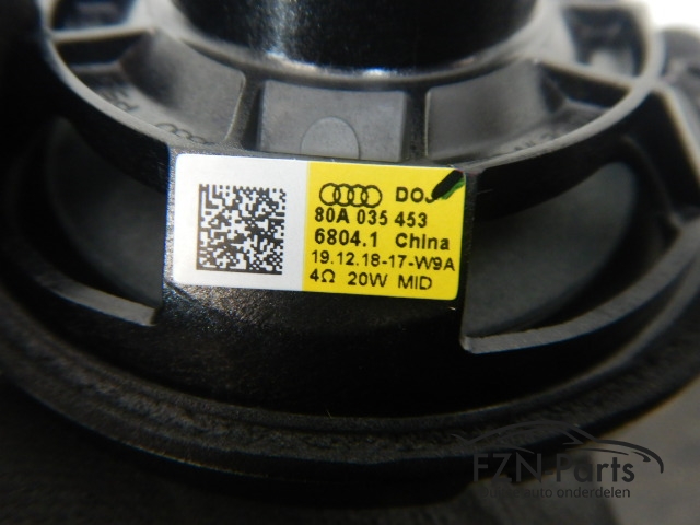Audi Q5 80A Luidspreker Speaker Midden Dashboard 80A035453