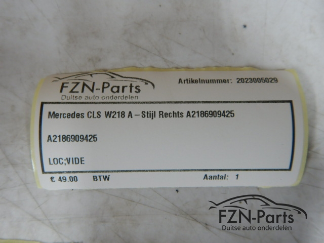 Mercedes CLS W218 A-Stijl Rechts A2186909425
