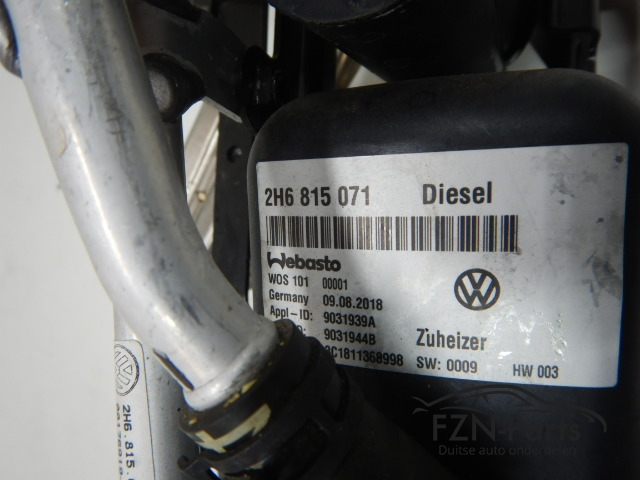 VW Amarok 2H Standkachel 2H6815071 DIESEL