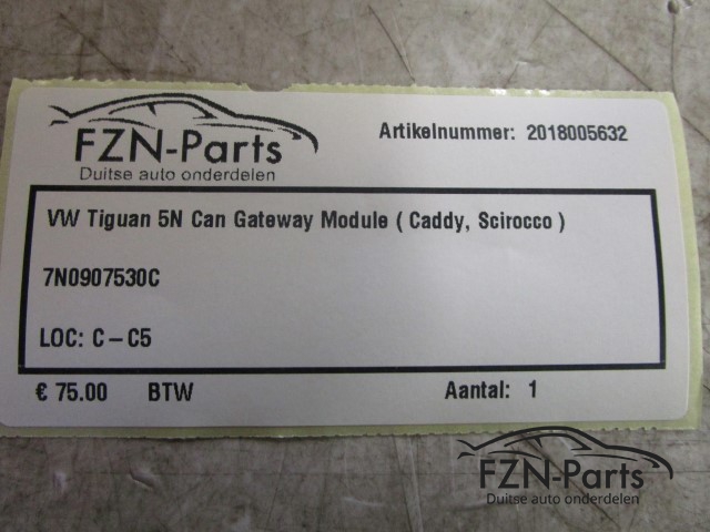 VW Tiguan 5N Can Gateway Module (Caddy, Scirocco)