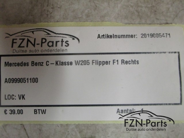 Mercedes-Benz C-Klasse W205 Flipper F1 Rechts
