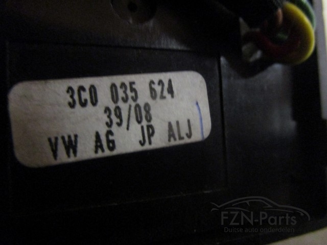 VW Passat CC Schakelaar Telefoonverbinding 3C0035624