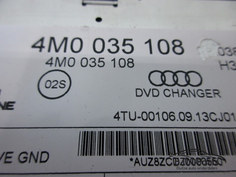 Audi A7 S7 RS7 4G DVD Wisselaar Speler 4M0035108