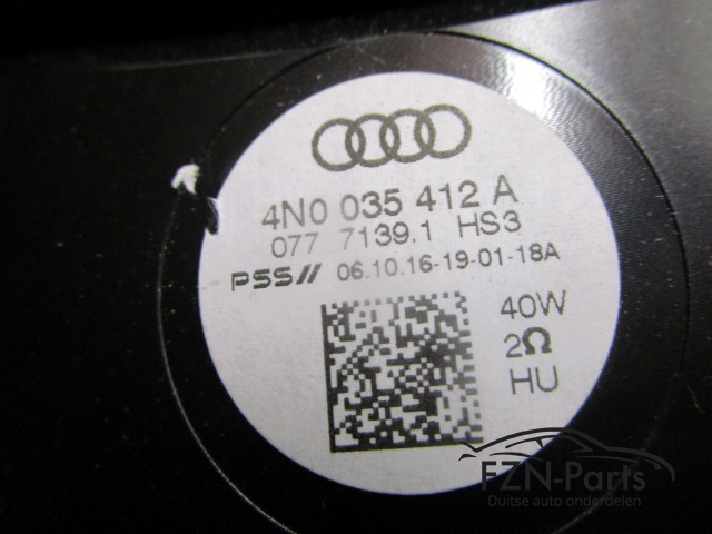Audi A8 4N Audio Speaker Set + Subwoofer B&O ( Bang Olufsen )