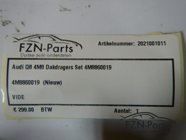 Audi Q8 4M8 Dakdragers Set 4M8860019