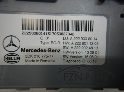 Mercedes-benz GLC W253 boordnet A2229006014