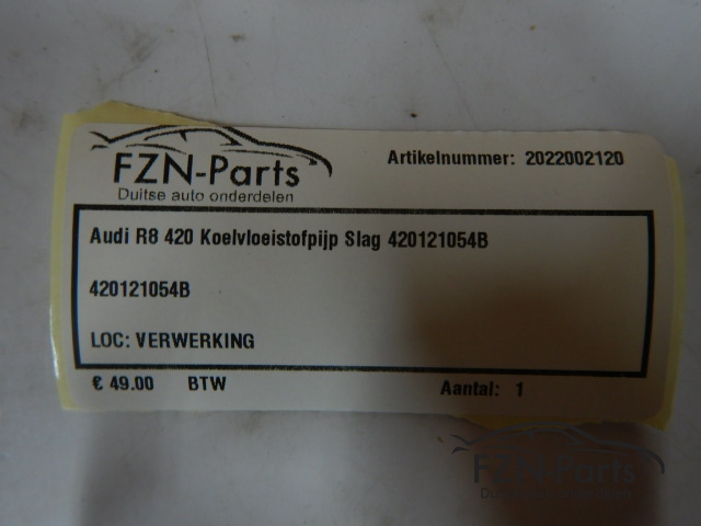 Audi R8 420 Koelvloeistofpijp Slang 420121054B