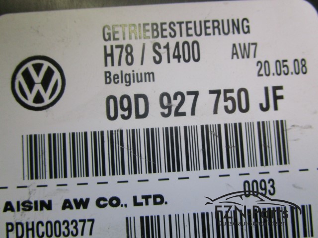Audi Q7 2008 Versnellingsbak Module 09D927750JF