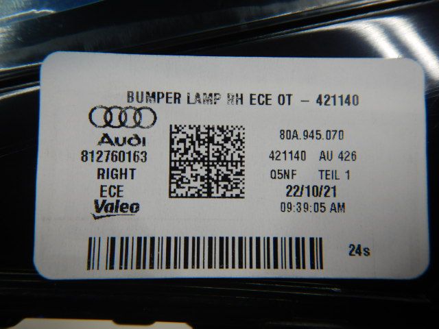 Audi Q5 80A Mistlamp Achterlicht Bumper Rechts NIEUW