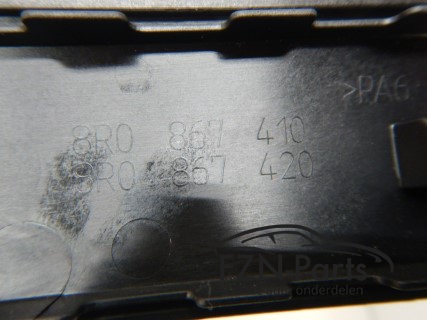 Audi Q5 8R portierlijsten sierlijsten inleglijsten aluminium