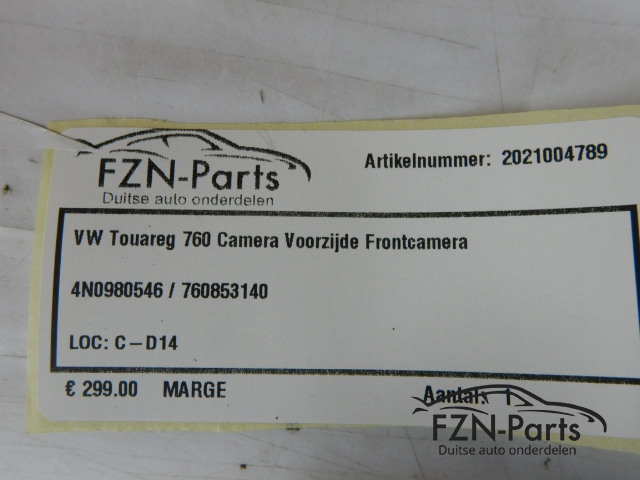 VW Touareg 760 Camera voorzijde frontcamera