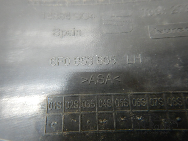 Seat Ibiza 6F Voorbumper Inleg Links 6F0853665