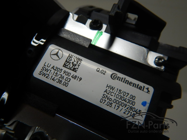 Mercedes-Benz GLC W253 Touchpad Control Unit A2059004819