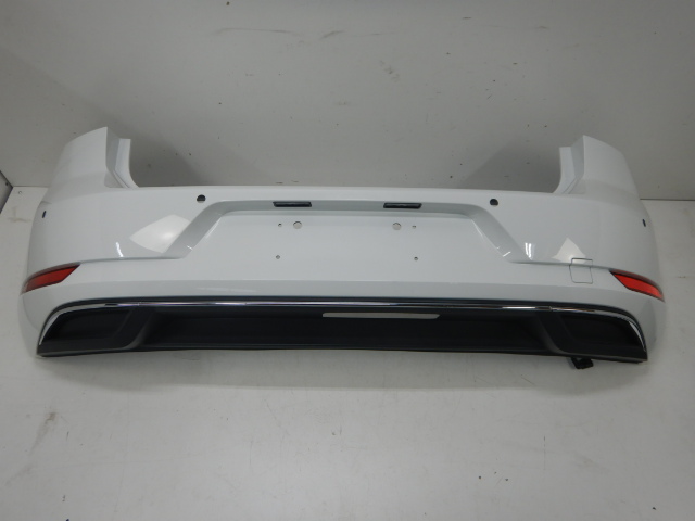 VW Golf 7 Facelift Achterbumper Chrome LC9A 4PDC 5G6807421BK
