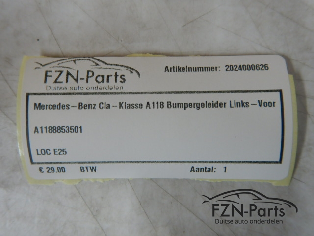 Mercedes-Benz CLA -Klasse A118 Bumpergeleider Links-Voor