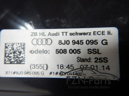 Audi TT 8J Facelift Achterlicht Links 8J0945095G