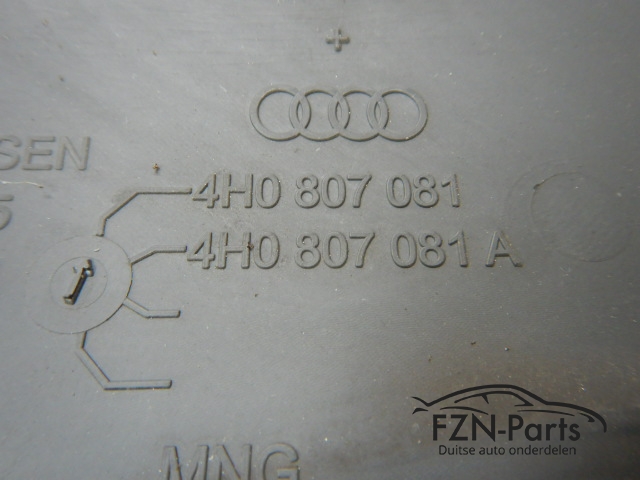 Audi A8 4H Afdekkap Koelerpakket 4H0807081