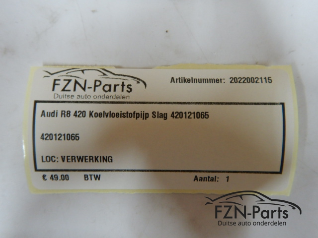 Audi R8 420 Koelvloeistofpijp Slang 420121065