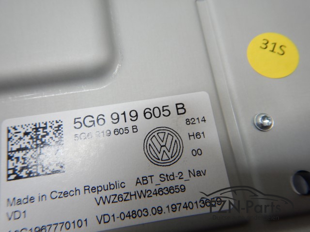 VW Passat 3G B8 Navigatie Display + Regelapparaat Unit