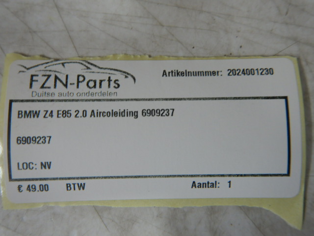 BMW Z4 E85 2.0 Aircoleiding 6909237