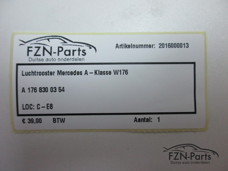 Mercedes-Benz A-Klasse W176 Luchtrooster