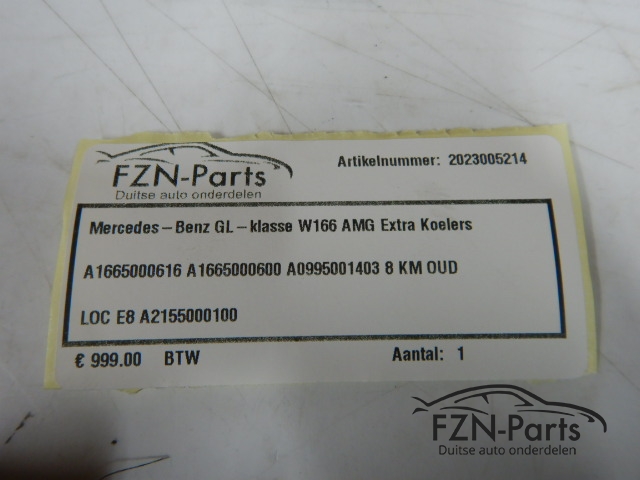 Mercedes-Benz GL - Klasse W166 AMG Extra Koelers