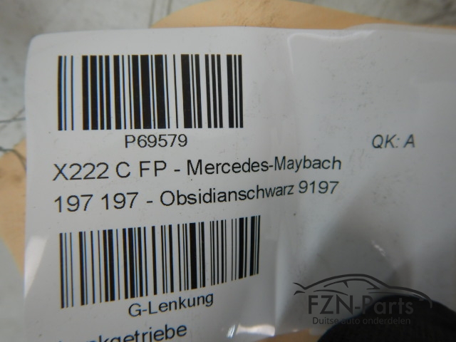 Maybach W222 4-Matic Stuurhuis Compleet A2224607300