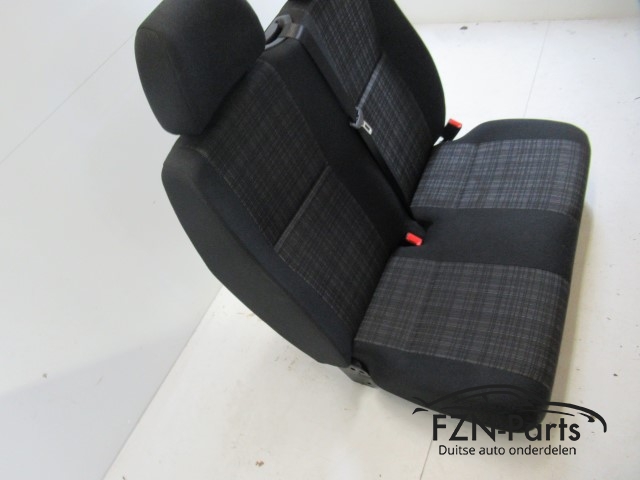 Mercedes-Benz Sprinter W906 Interieur stof zwart/grijs Bijrijders stoel 2 zits