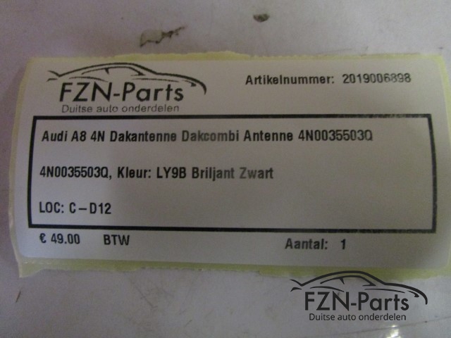 Audi A8 4N Dakantenne Dakcombi Antenne 4N0035503Q