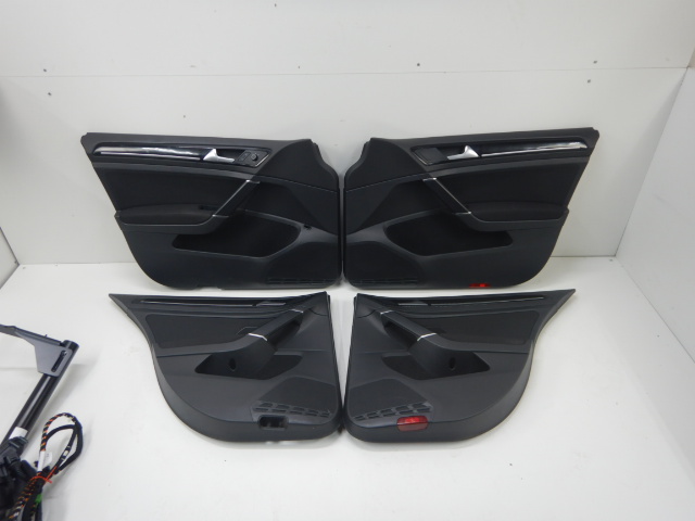 VW Golf 7 Deurpanelen Set Stof Verlicht 