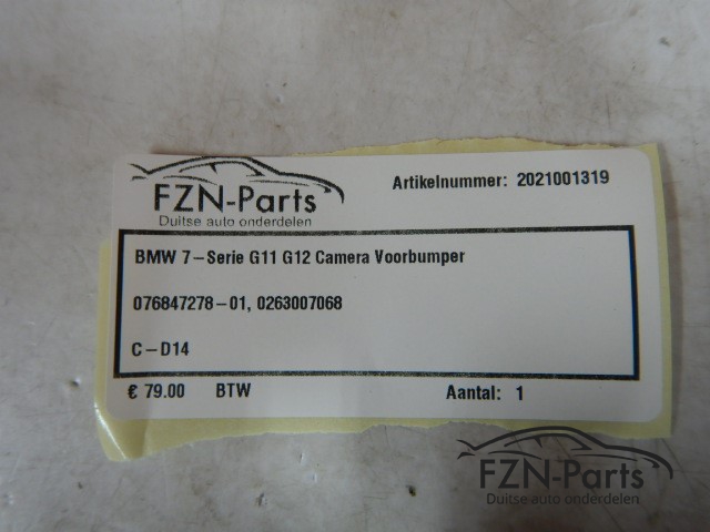 BMW 7-Serie G11 G12 Camera Voorbumper