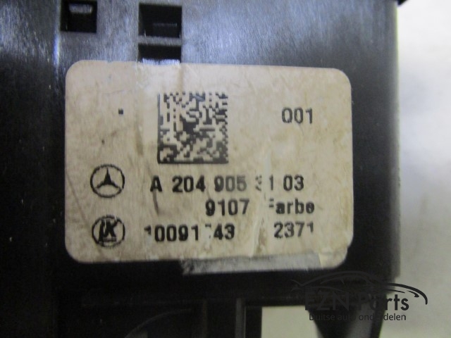 Mercedes-Benz C-Klasse W204 Lichtschakelaar A2049023103