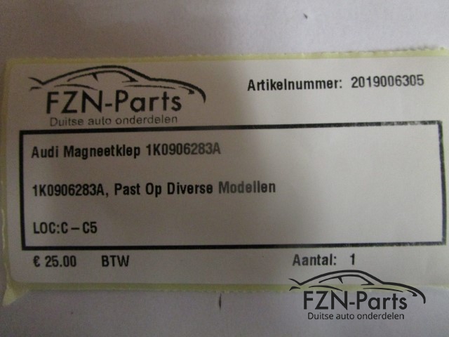 Audi Magneetklep 1K0906283A