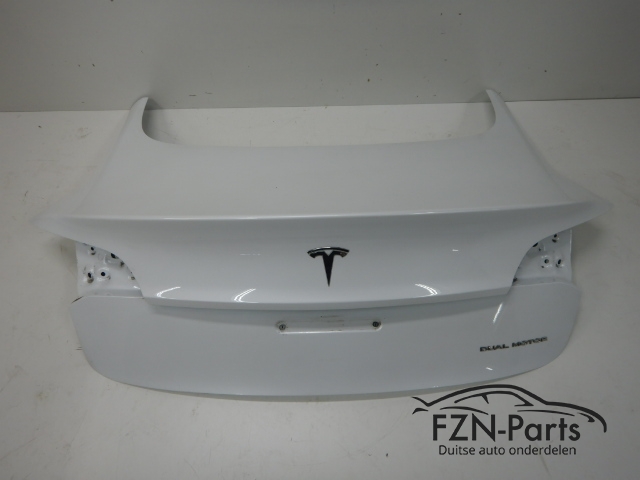 Tesla Model 3 Achterklep Parelmoer Wit