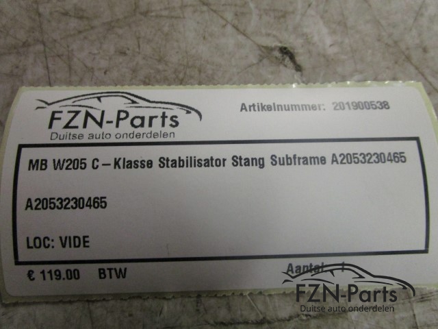 Mercedes Benz C-Klasse Stabilisator Stang Subframe A2053230465
