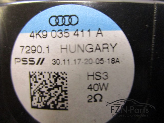 Audi A7 4K Portier Speaker B&O Rechts-Achter