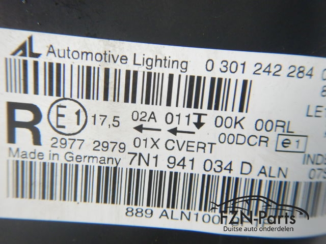VW Sharan 7N Koplamp Xenon LED L+R Set 33/34 ( koplampen )