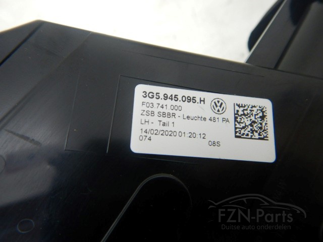 VW Passat B8 Sedan Facelift Achterlicht Links 3G5945095H