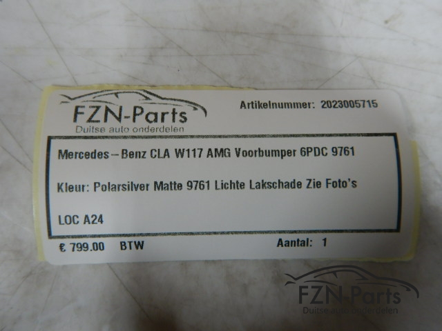 Mercedes-Benz CLA W117 AMG Voorbumper 9761 6PDC
