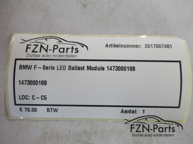 BMW F-Serie LED Ballast Module 1473000168
