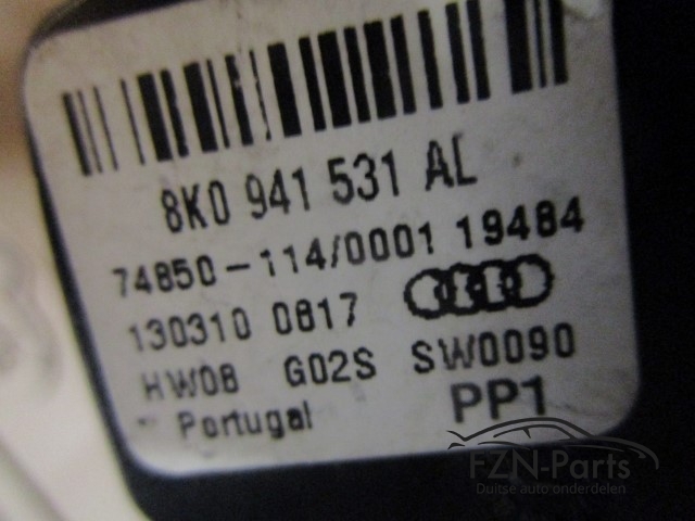 Audi A4 A5 8K Lichtschakelaar 8K0941531AL