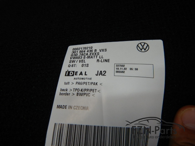 VW Arteon 3G8 Facelift R-Line Mattenset (Matten Set)