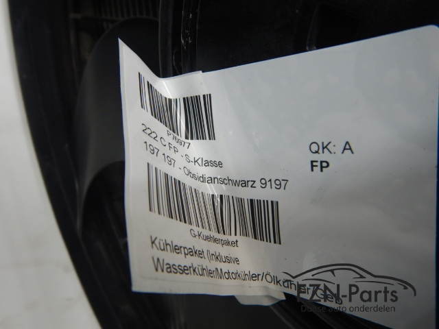 Mercedes S-Klasse W222 S350 / S500 Koelerpakket