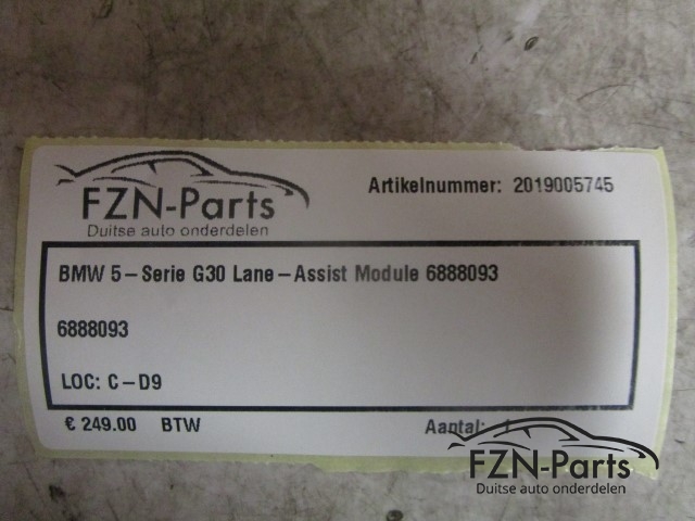 BMW 5-Serie G30 Lane-Assist Module 6888093