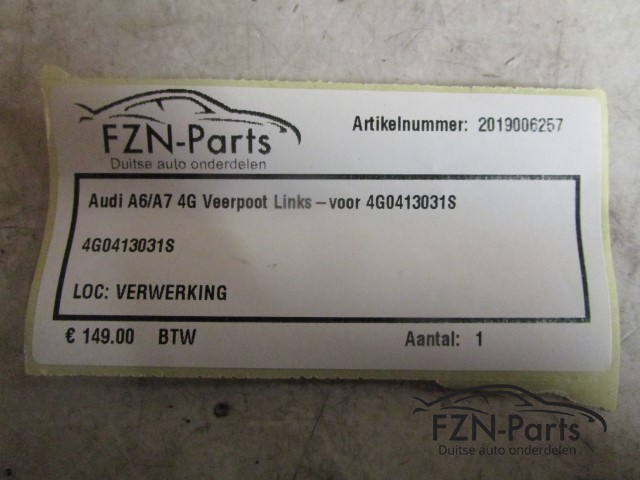 Audi A6/A7 4G Veerpoot Schokdemper Links-Voor 4G0413031S